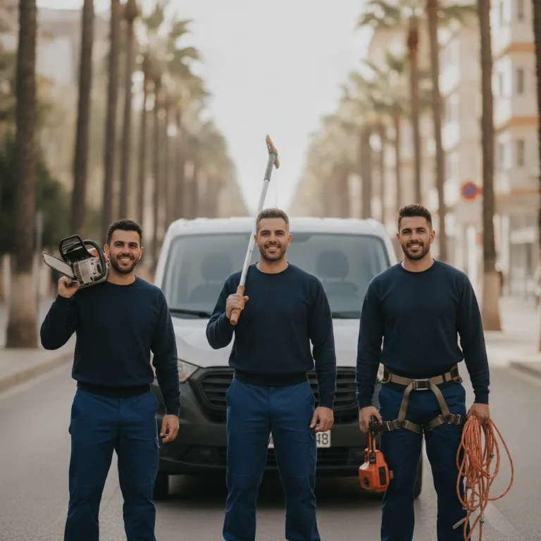 Abbattimento Alberi team a Fiumicino